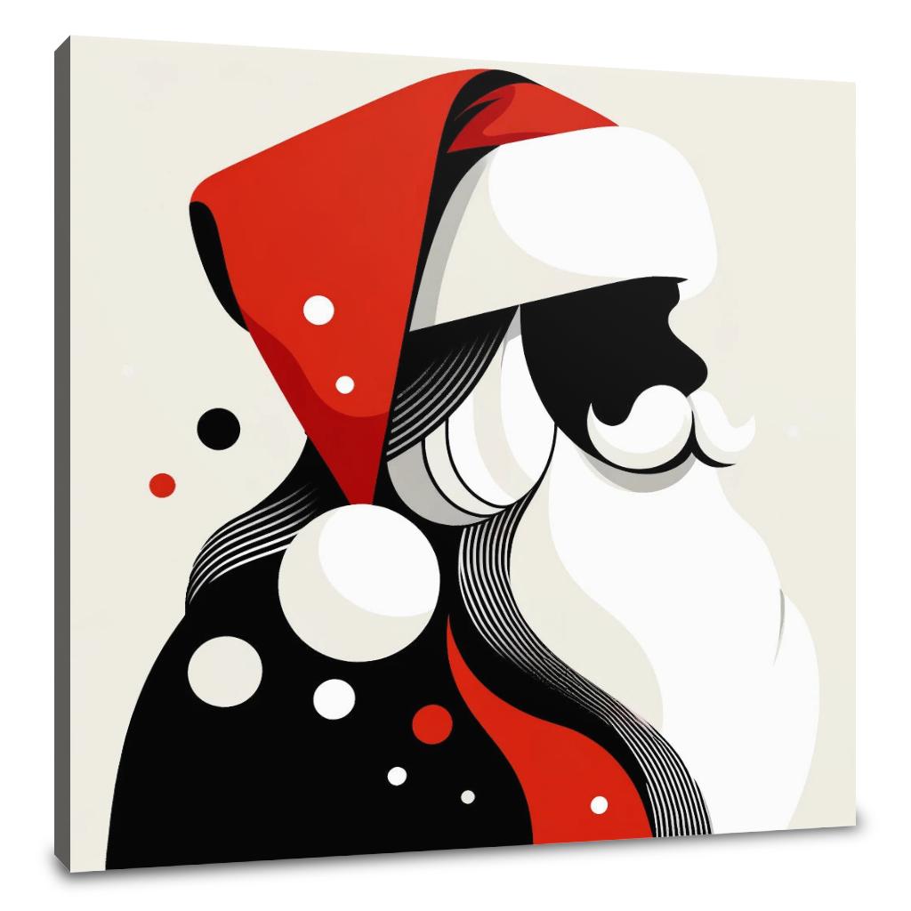 Simplified Santa Canvas