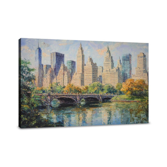 Manhattan Skyscraper Canvas