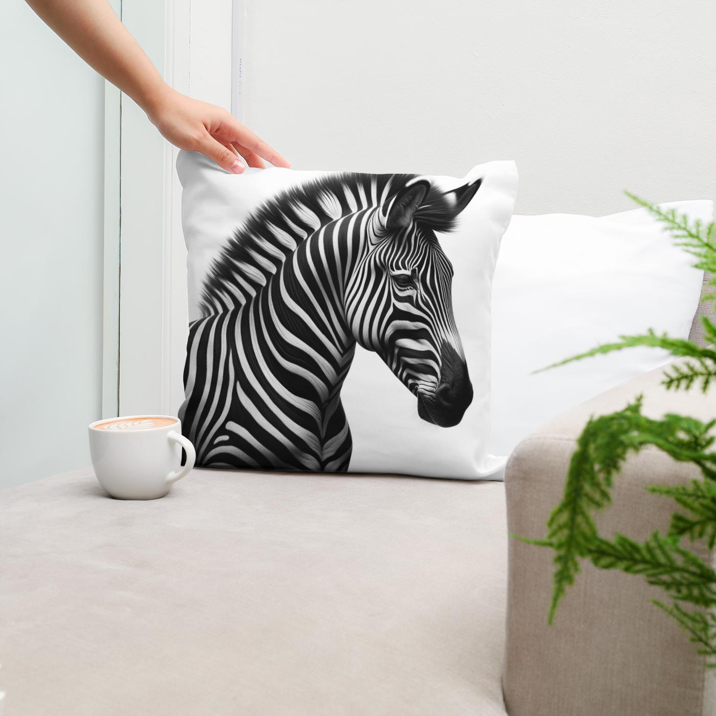 Zebra Essence Cotton Cushion