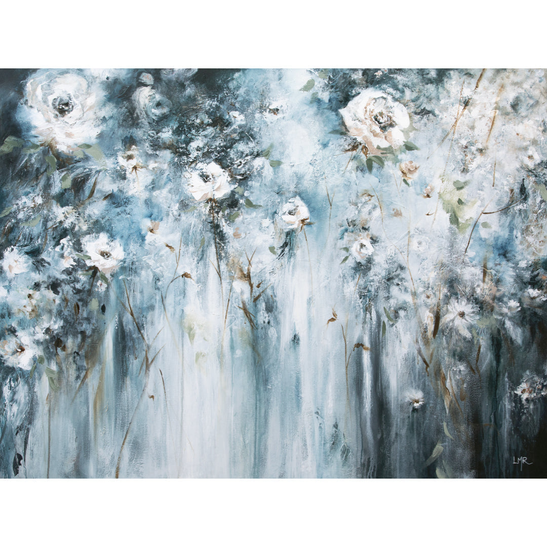 Admiration Landscape Framed Printed Canvas