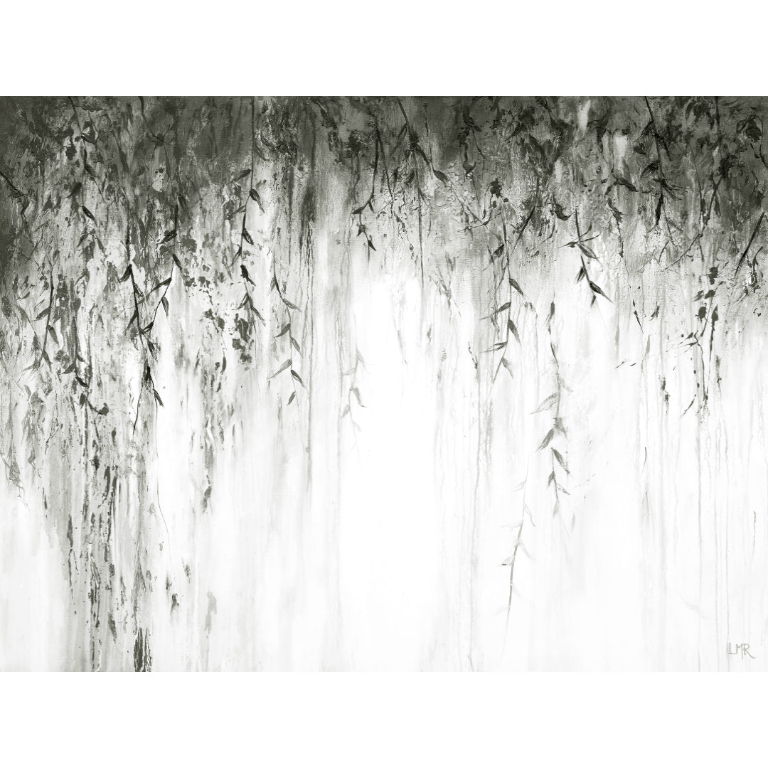 Eden Landscape Framed Printed Canvas