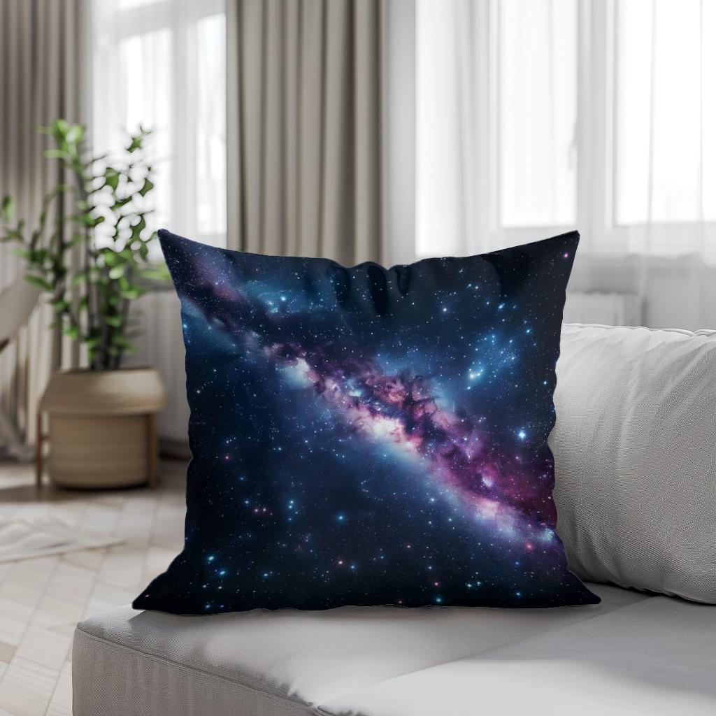 Starlit Elegance Cotton Cushion