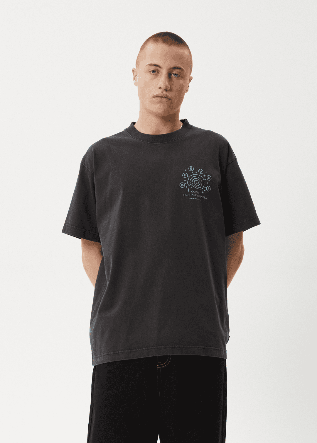 AFENDS Cosmic Con Heavyweight Boxy Tee
