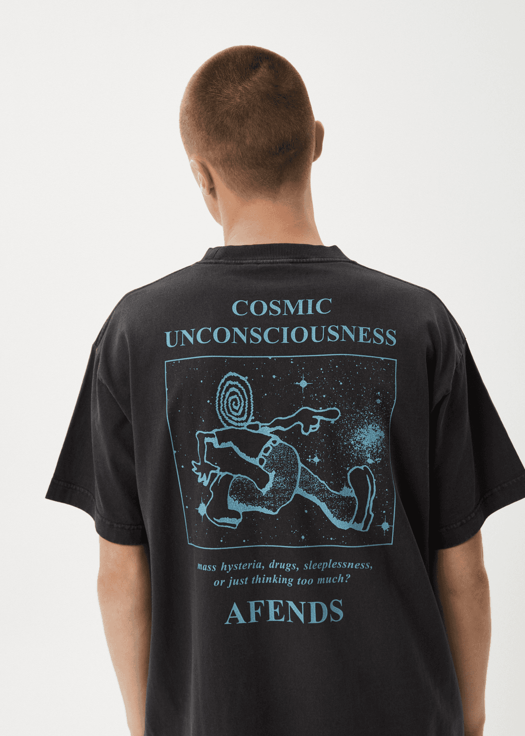 AFENDS Cosmic Con Heavyweight Boxy Tee