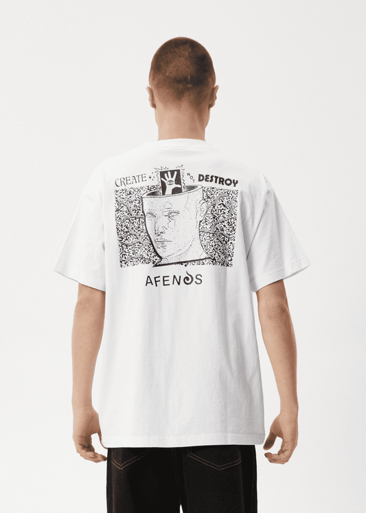 AFENDS Mind Over Heavyweight Boxy Tee