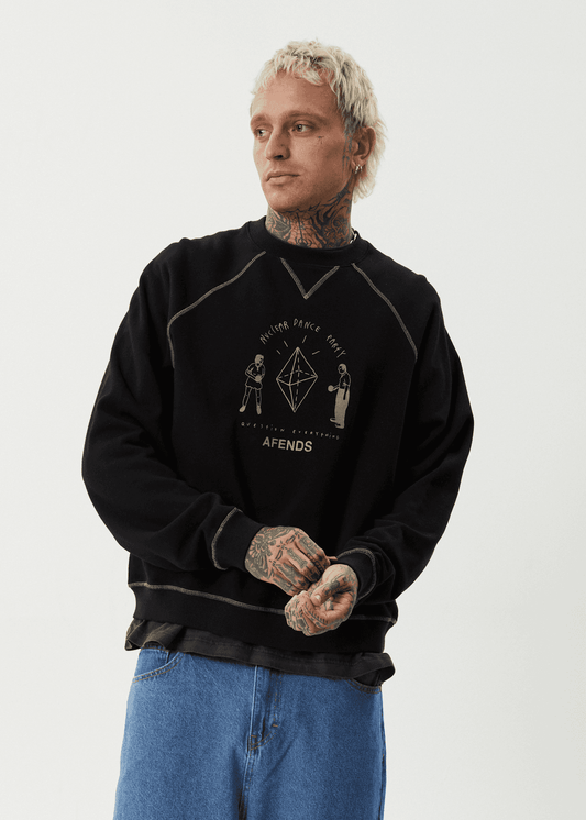 AFENDS Dance Party Crew Neck Jumper