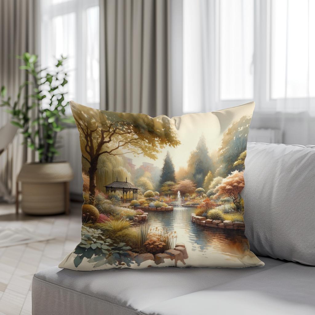 Manchester Fletcher Moss Oasis Cotton Cushion