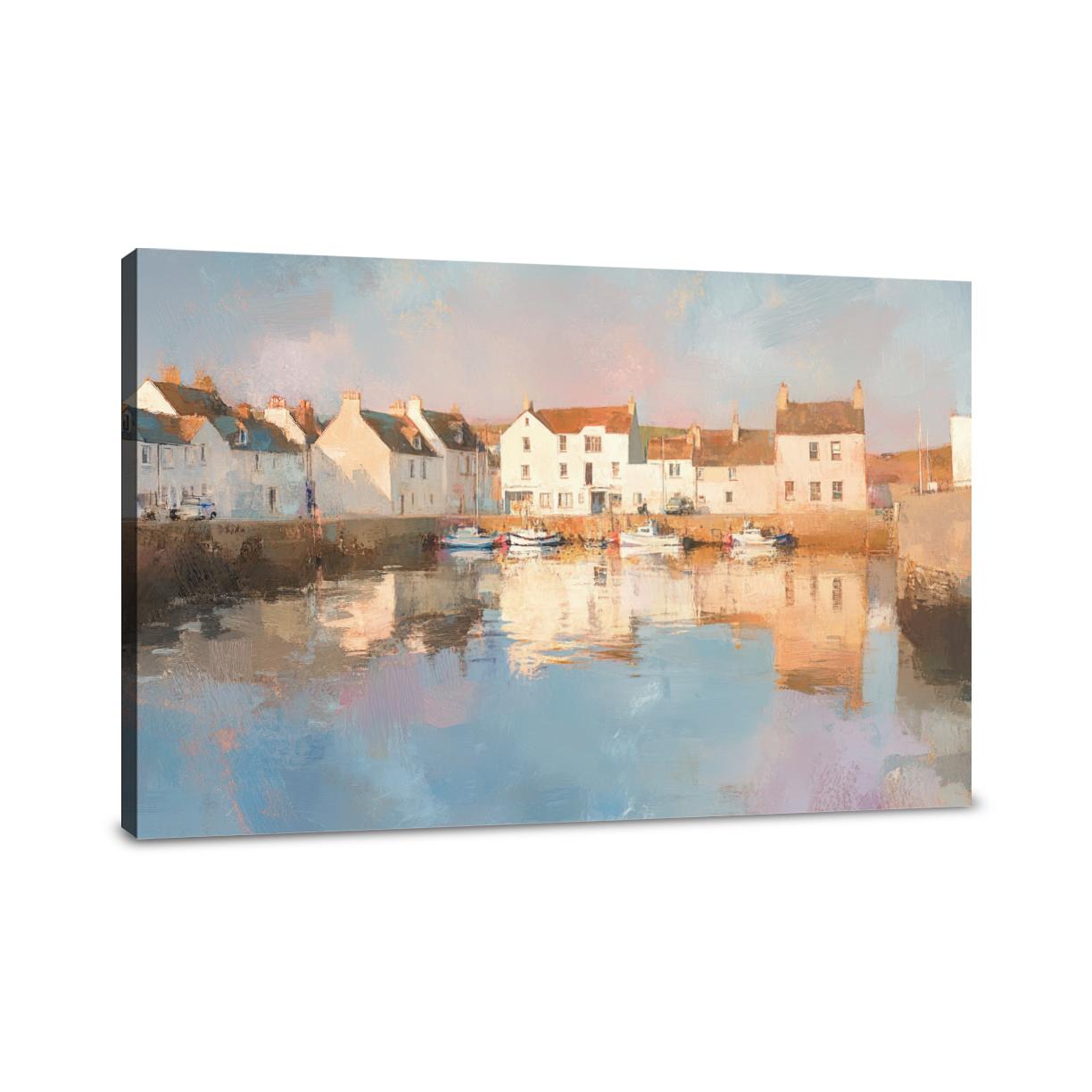 Footdee Dawn Canvas
