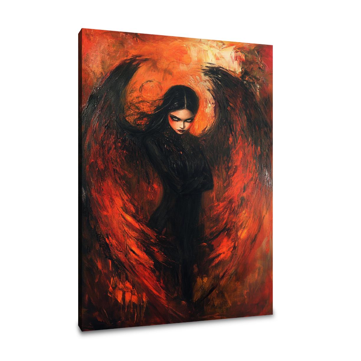 Inferno Monarch Canvas