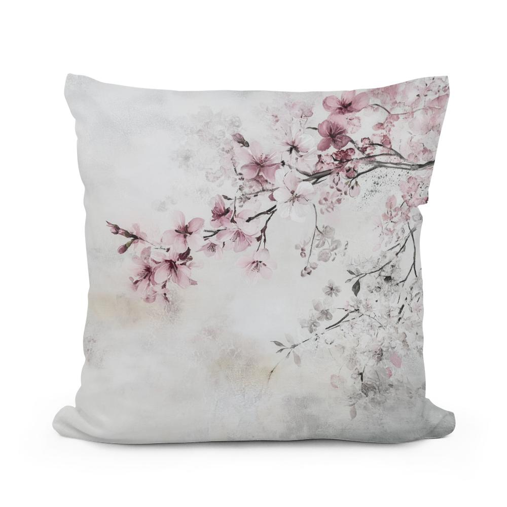 Blossoming Cherry Cotton Cushion
