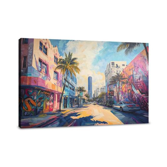Miami Architectural Canvas