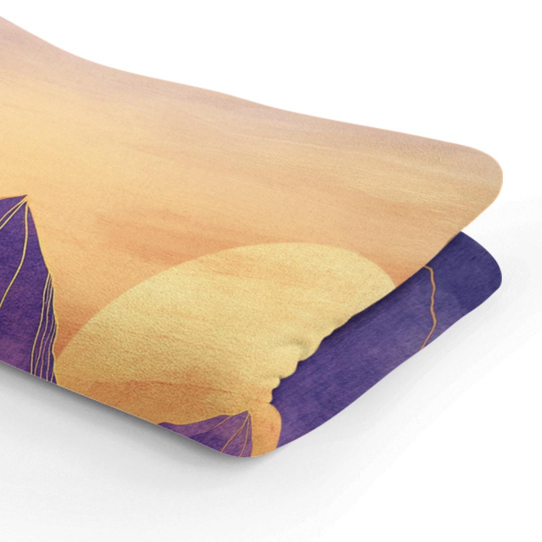 Mountain Sunset Serenity Blanket