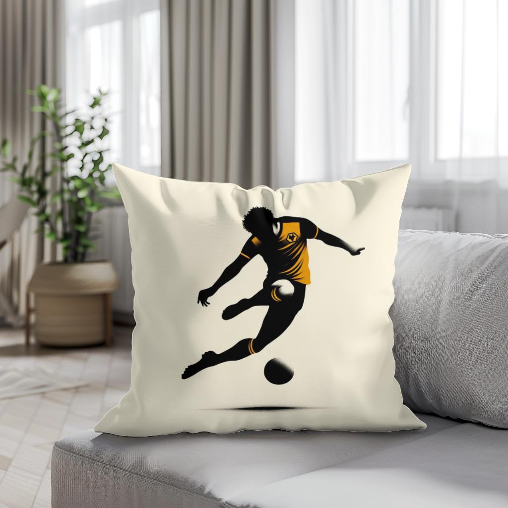 Wolverhampton Leap Cotton Cushion