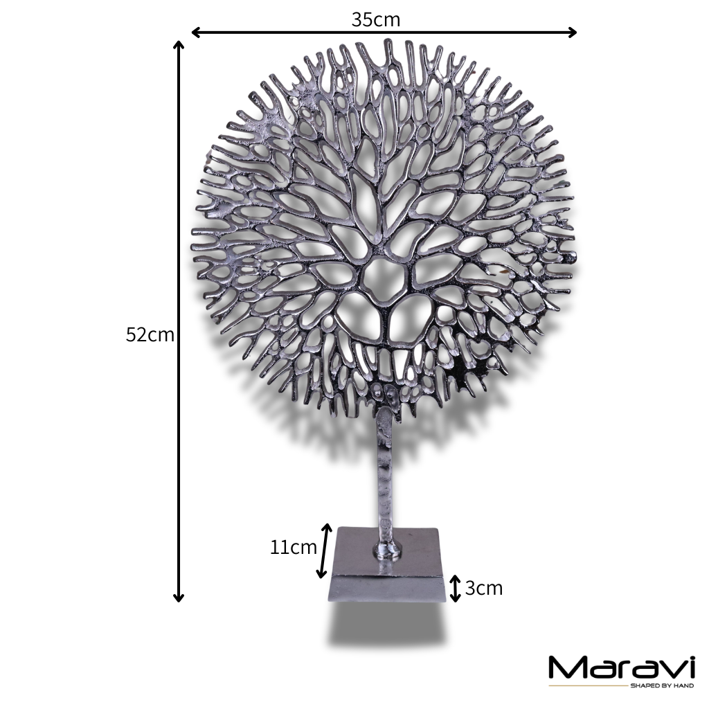 Lolam Metal Coral Sculpture 51cm