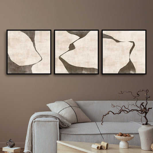 Gigi Square Framed Canvas Set of 3