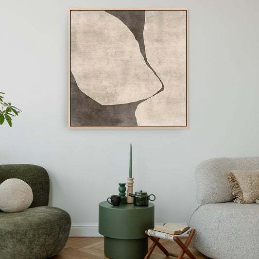 Gigi I Square Framed Printed Canvas