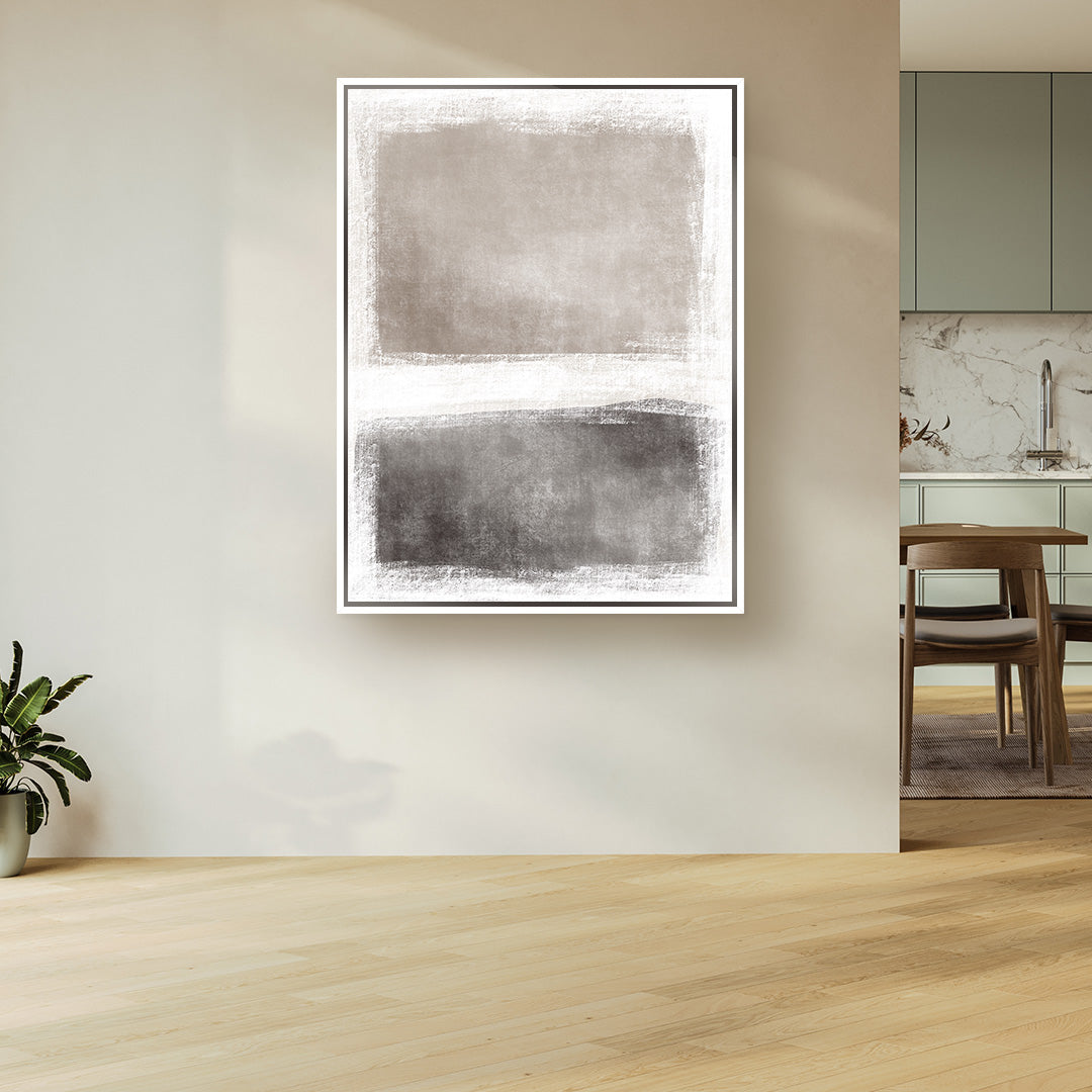 Kudo Portrait Framed Printed Canvas