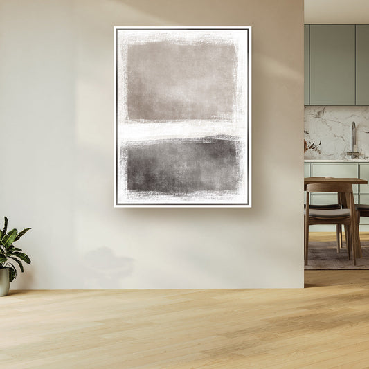 Kudo Portrait Framed Printed Canvas