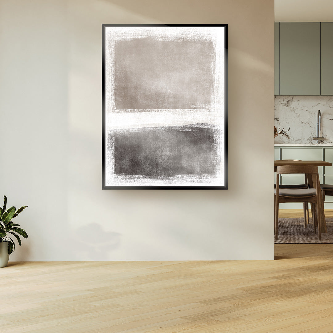 Kudo Portrait Framed Printed Canvas