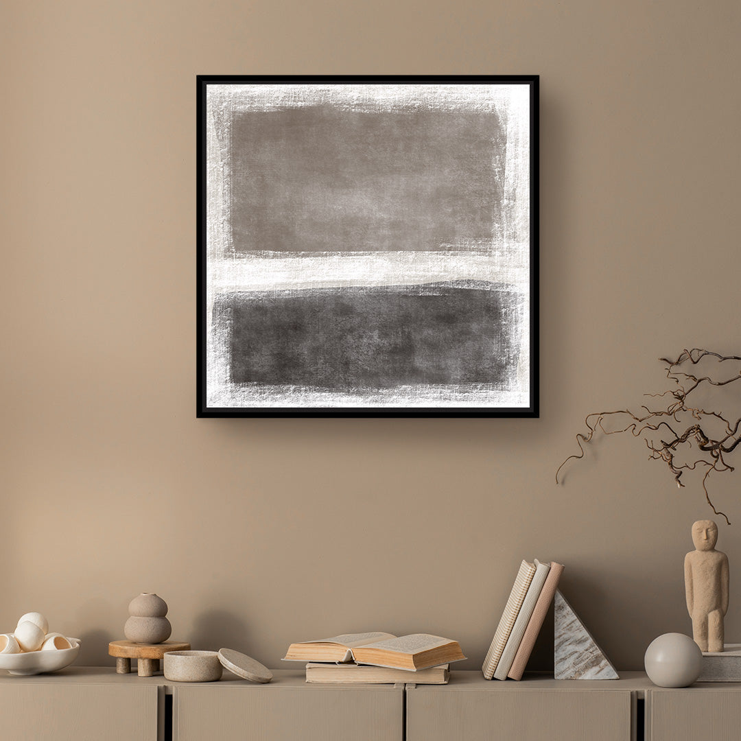 Kudo Square Framed Printed Canvas