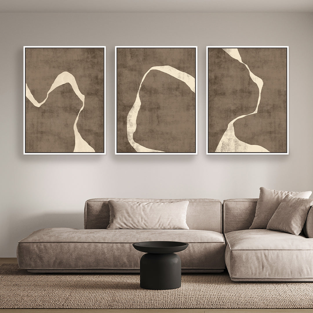 Moko Portrait Framed Canvas Set of 3