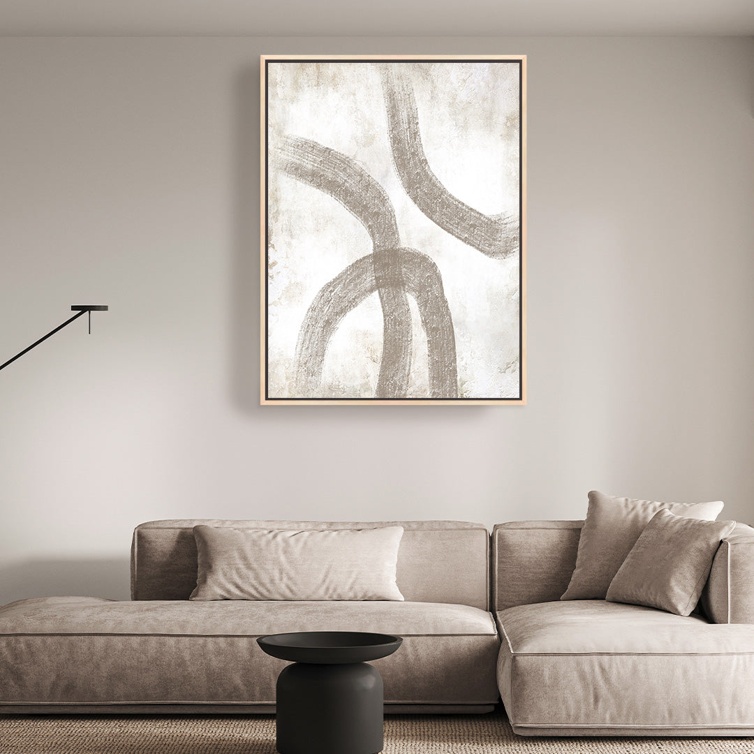 Myro III Portrait Framed Printed Canvas