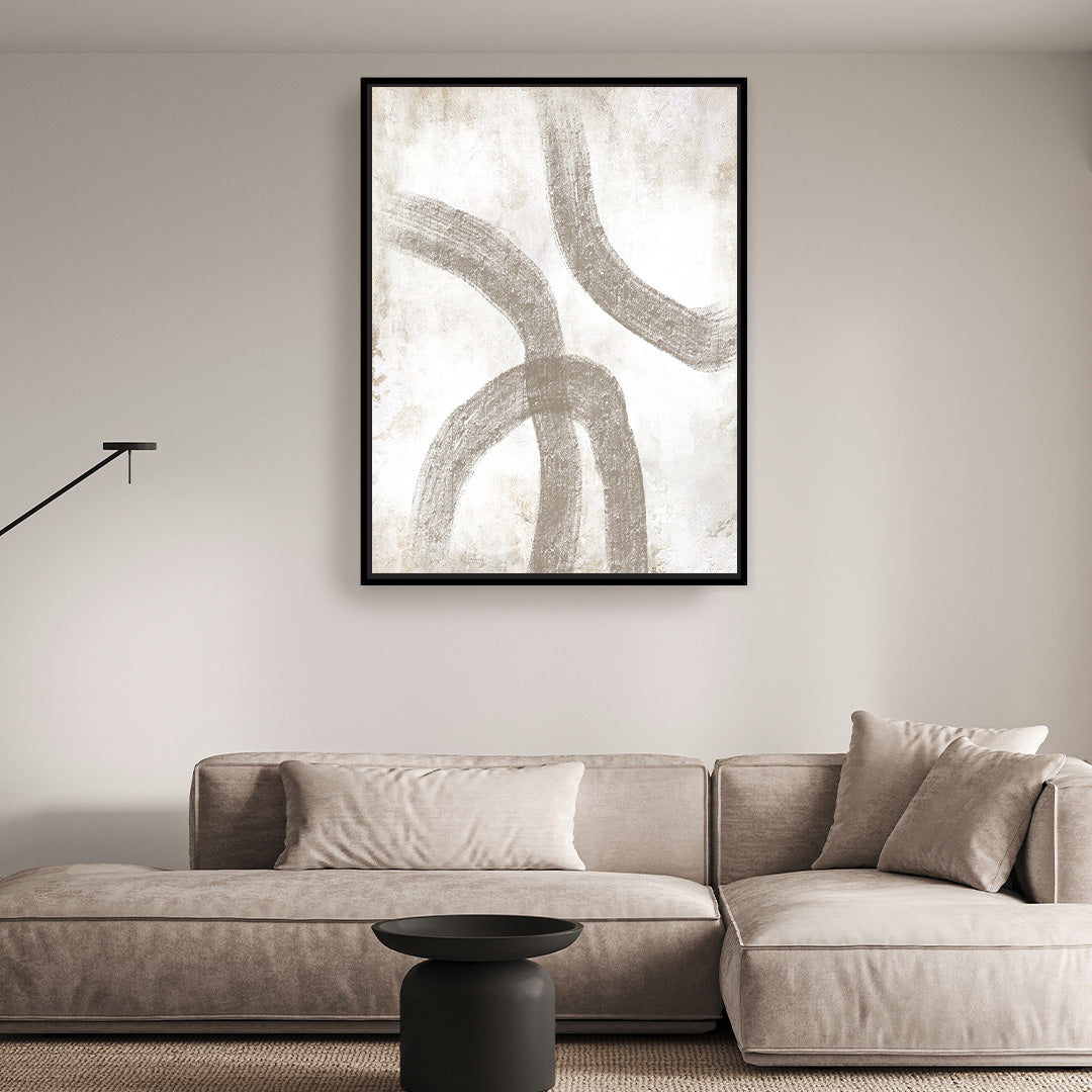 Myro III Portrait Framed Printed Canvas