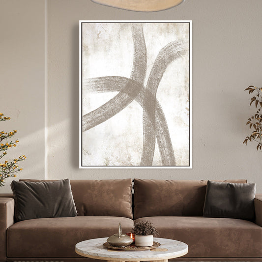 Myro II Portrait Framed Printed Canvas