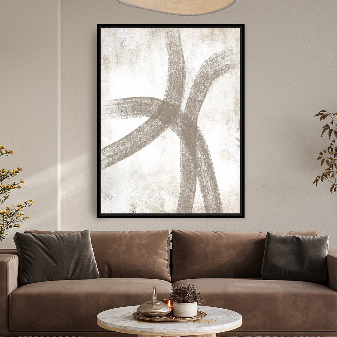 Myro II Portrait Framed Printed Canvas