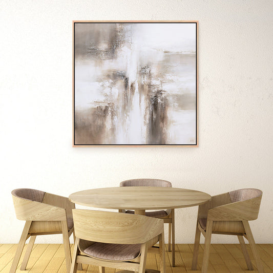 Mimi I Square Framed Printed Canvas