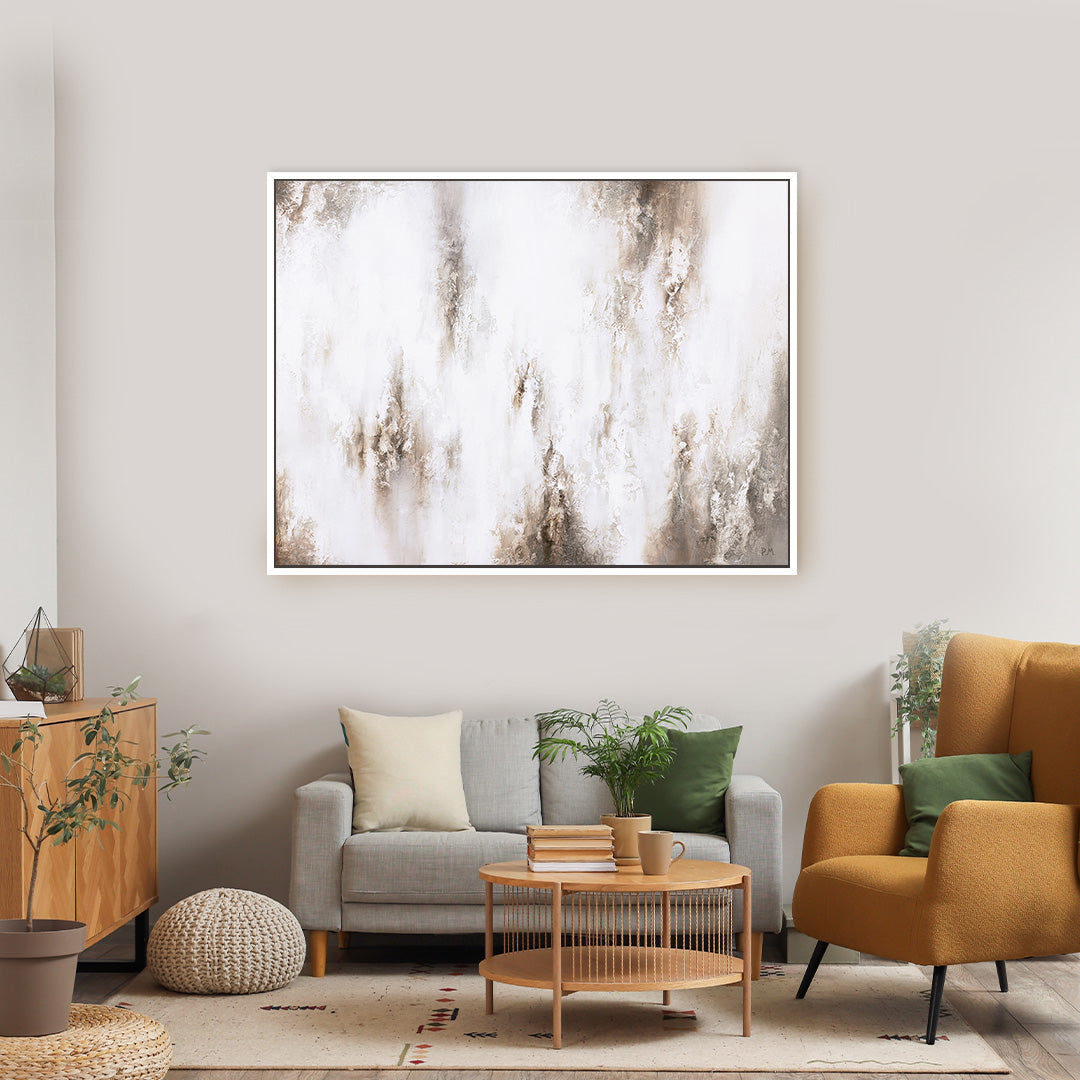 Nola II Landscape Framed Printed Canvas