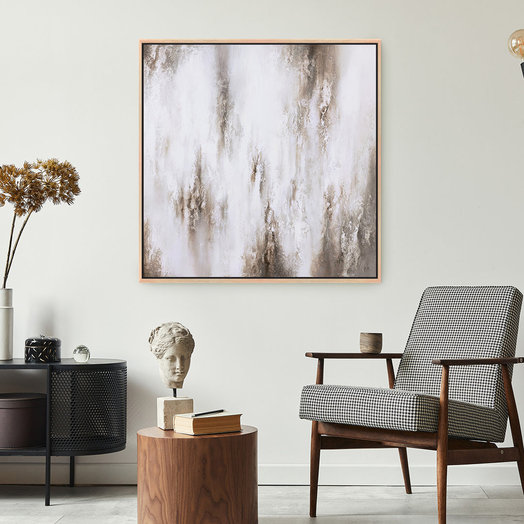 Nola II Square Framed Printed Canvas