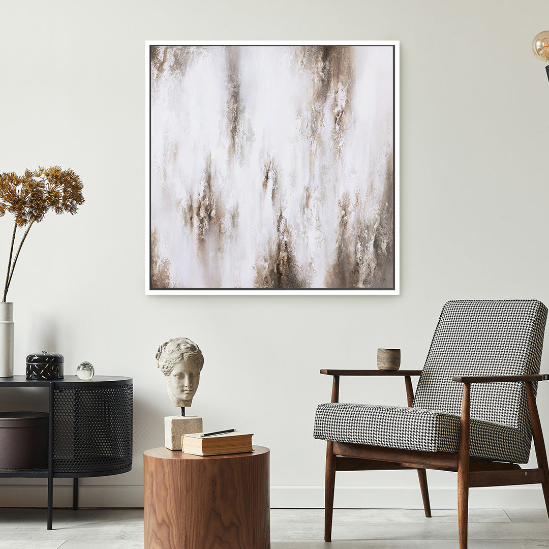 Nola II Square Framed Printed Canvas