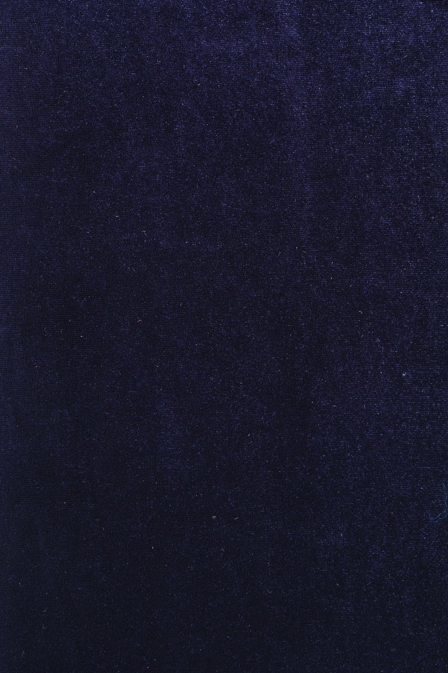 Moa Velvet V-Neck Midi Dress - Navy