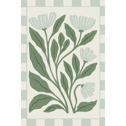 Petal Poetry Sage Print