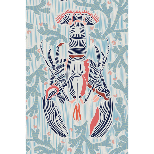 Crustacean Core mint Print