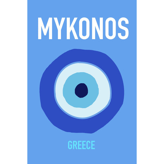Mykonos Print