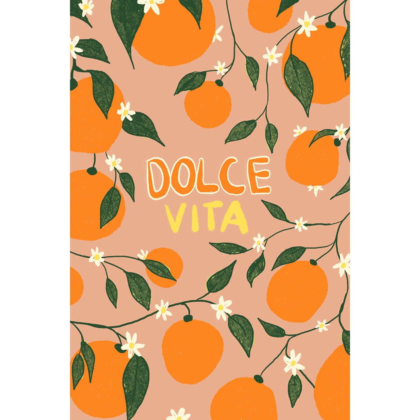 Dolce Vita & Oranges Print