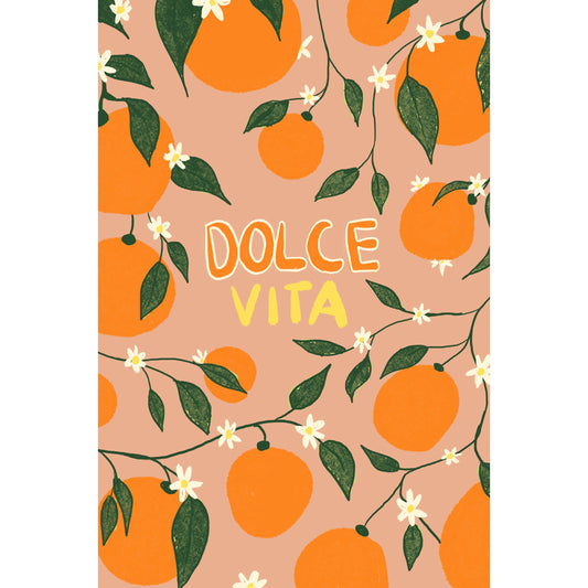 Dolce Vita & Oranges Print