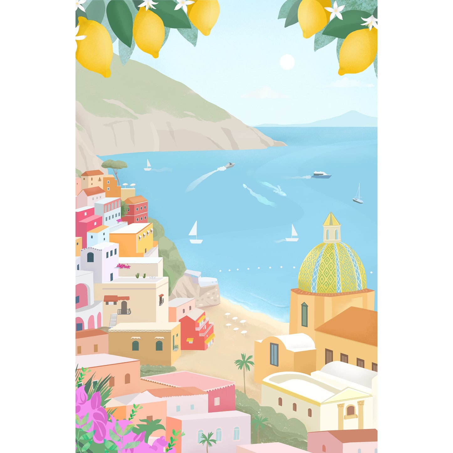 Positano, Italy Print