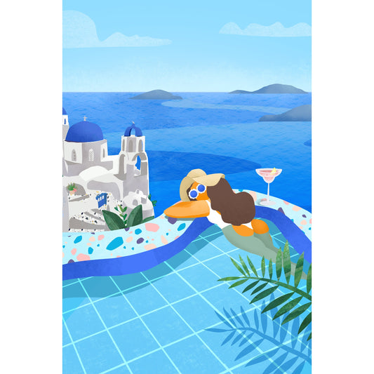 Summer in Greece Print