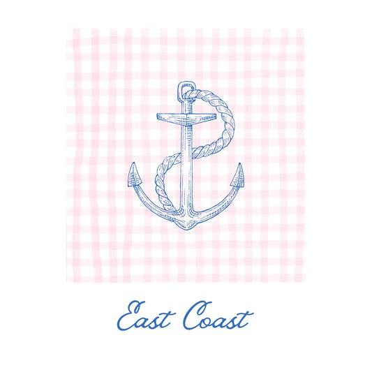 East Coast Anchor Print