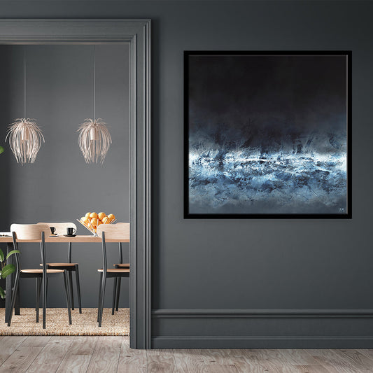 Aphrodite Square Framed Printed Canvas