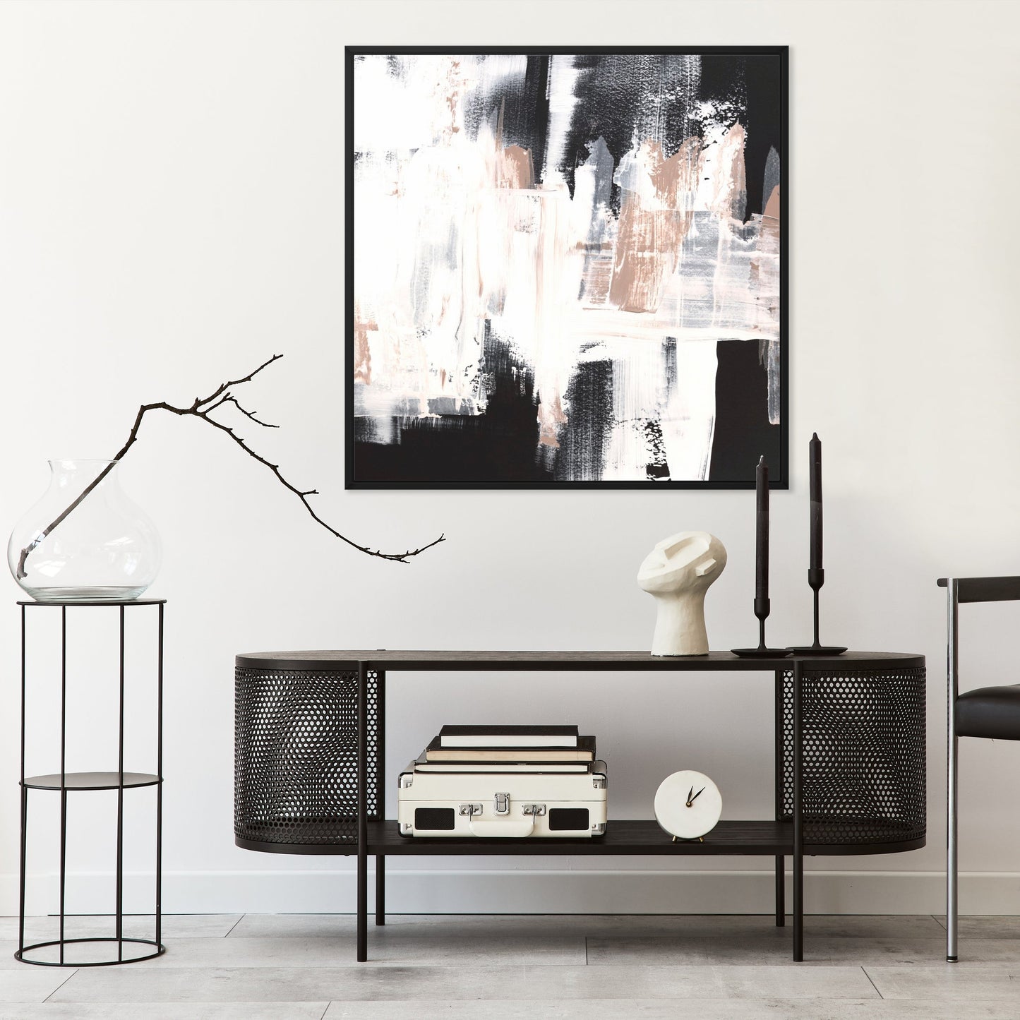 Versa Square Framed Printed Canvas