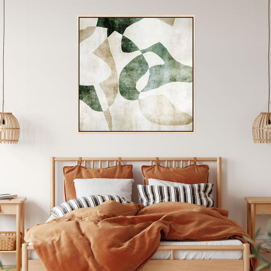 Soraya Square Framed Printed Canvas