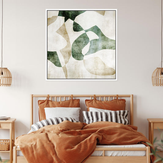 Soraya Square Framed Printed Canvas