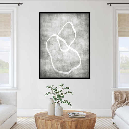 Unbroken Portrait Framed Printed Canvas