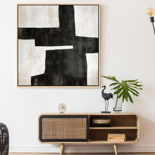 Fabio III Square Framed Printed Canvas