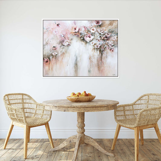 Amore Landscape Framed Printed Canvas