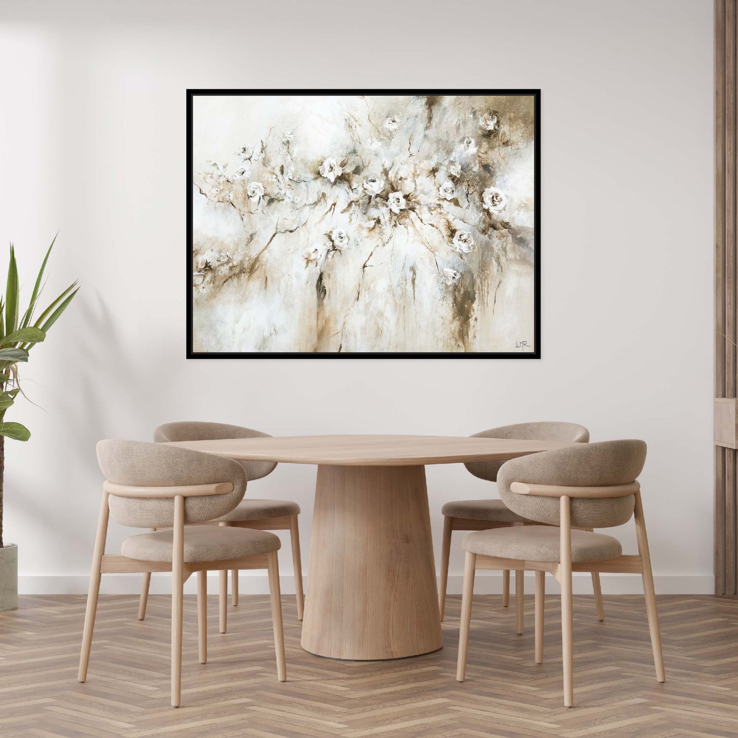 Harmony Landscape Framed Printed Canvas